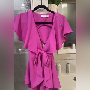 DO+BE Pink Romper Dress